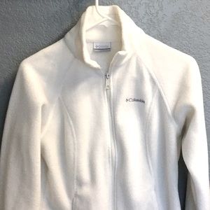 Women’s Fleece Columbia Zip Up Sz Small